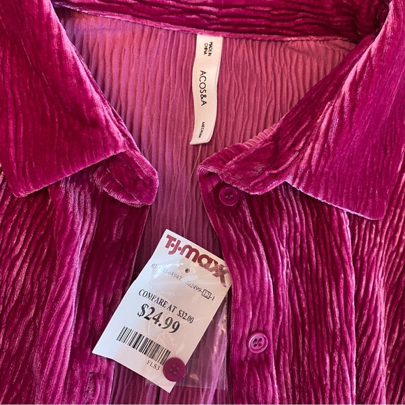 NWT Pink Shacket - Picture 2 of 3